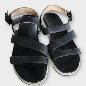 Naturalizer Andrea Black Strappy Sandals Women’s Size 8 EU 38